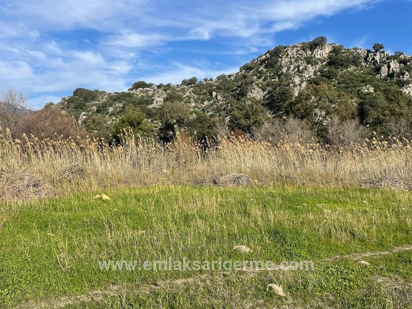 6800 M² Großes Grundstück In Dalyan Zu Verkaufen, 5% Wohnbebauungszone.