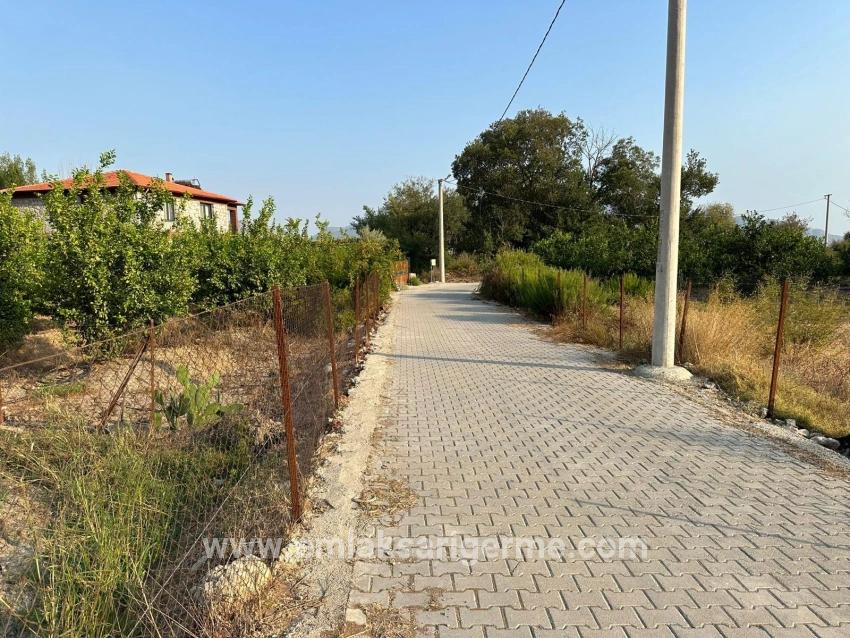 Feld Zu verkaufen in Çandır Bz. Köyceğiz - Gehäuse-Zonierung - 1.150 m²