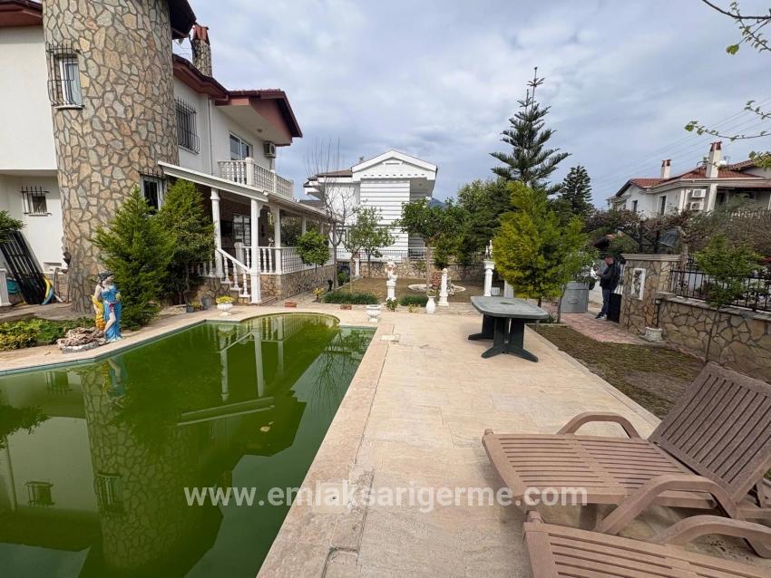 3+1 Villa For Sale On A 500m2 Plot In Dalyan Gülpınar