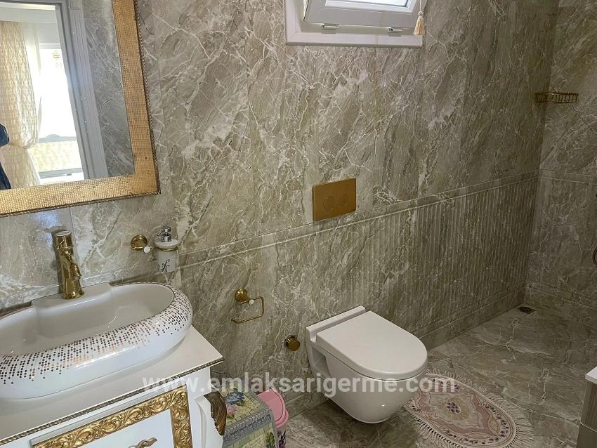 Vip Villa For Sale In Gökbel, On A 5000m2 Plot With Full Sea View.