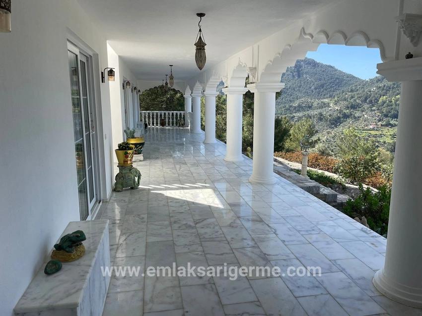 7+1 Bedroom Villa For sale in Gökbel Nbh. Ortaca - 5.000 m²