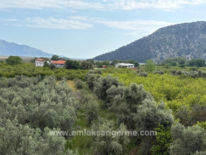 In Çandır, 1.721m2 Land For Sale With Sea And Lake View