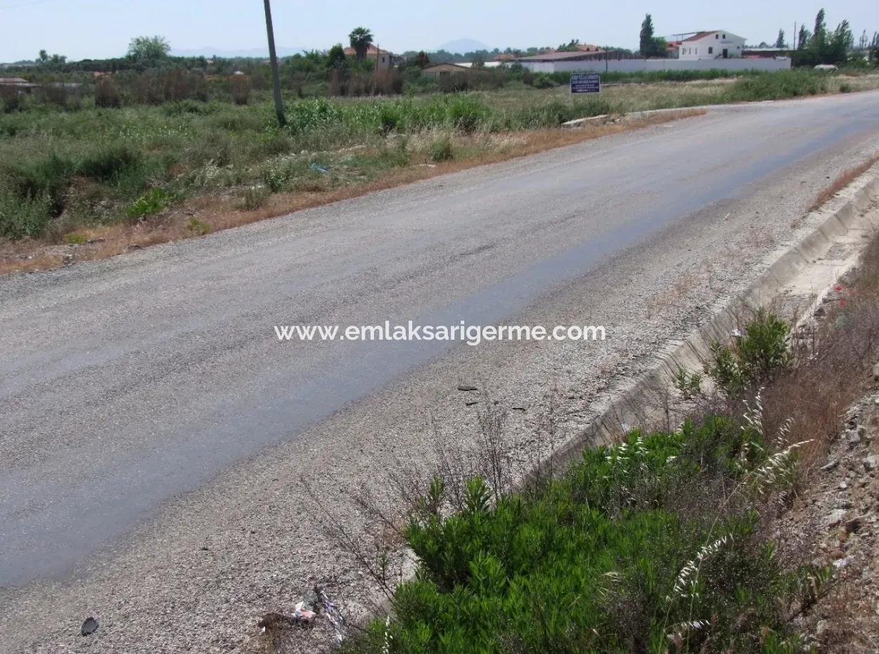 Commercial Plot 2500M2 Plot For Sale Bargain For Sale In Fethiye From The Main Road To Zero
