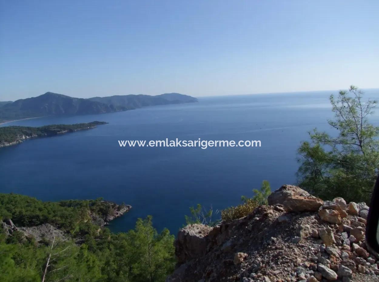 Real Estate Bargain Plot For Sale With Sea Views In Çandır Call In Ekincik