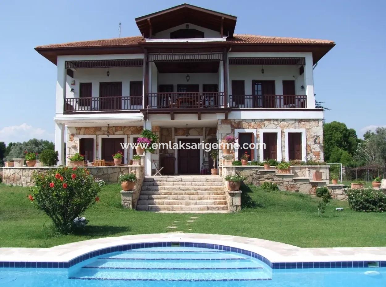 Estate For Sale, Dalyan 12,338M2 Plot Luxury Villa For Sale In