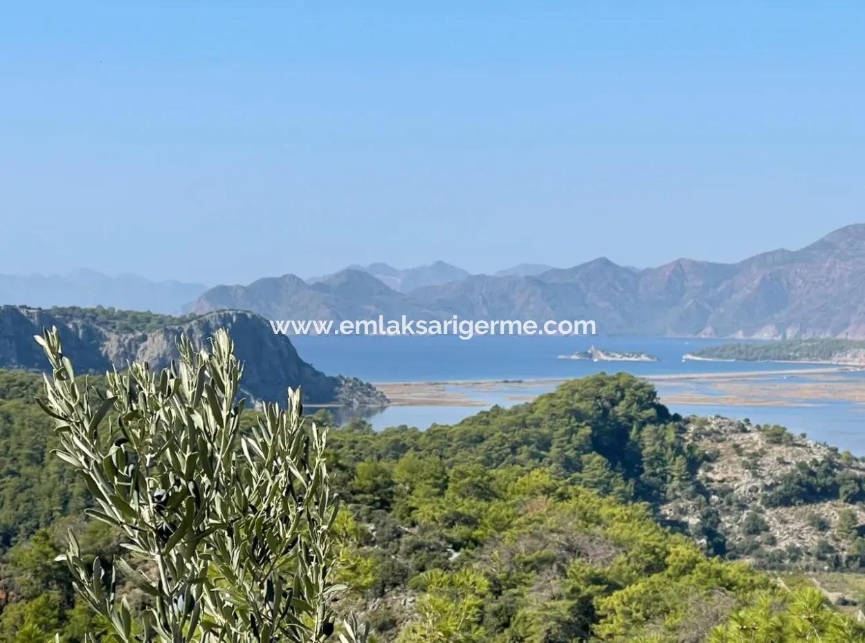 Gökbelde Full Sea View 3514M2 Land For Sale