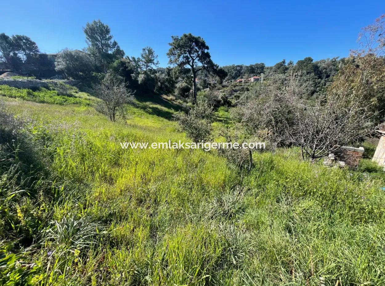 Village House For Sale In 4,400M2 Land With Full Sea View In Gökbel