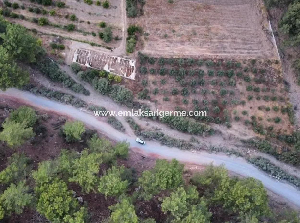 3578M2 Field For Sale On The Road Of Aşı Koyu In Mergenlide