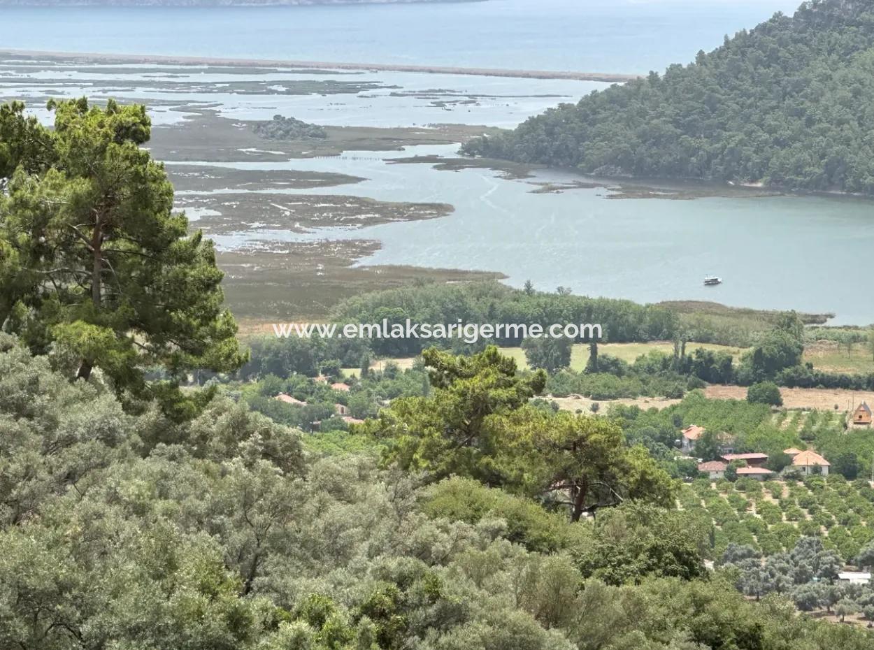 Land For Sale In Çandır With Lake Sea View