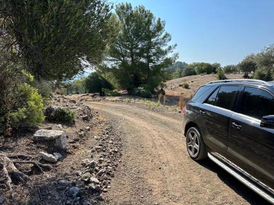 Çandır'da deniz manzaralı 21.000 m2 satılık 2b tarla