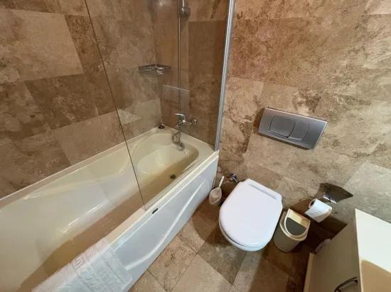 Dalyan Maraş'ta kral mezarları manzaralı 4+1 satılık villa