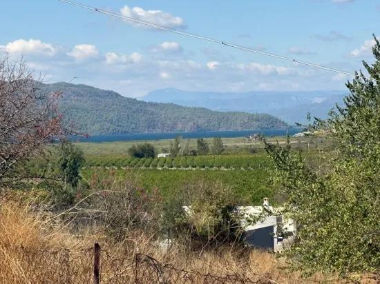 Dalyan Karadağ'da göl manzaralı 5.000m2 satılık tarla