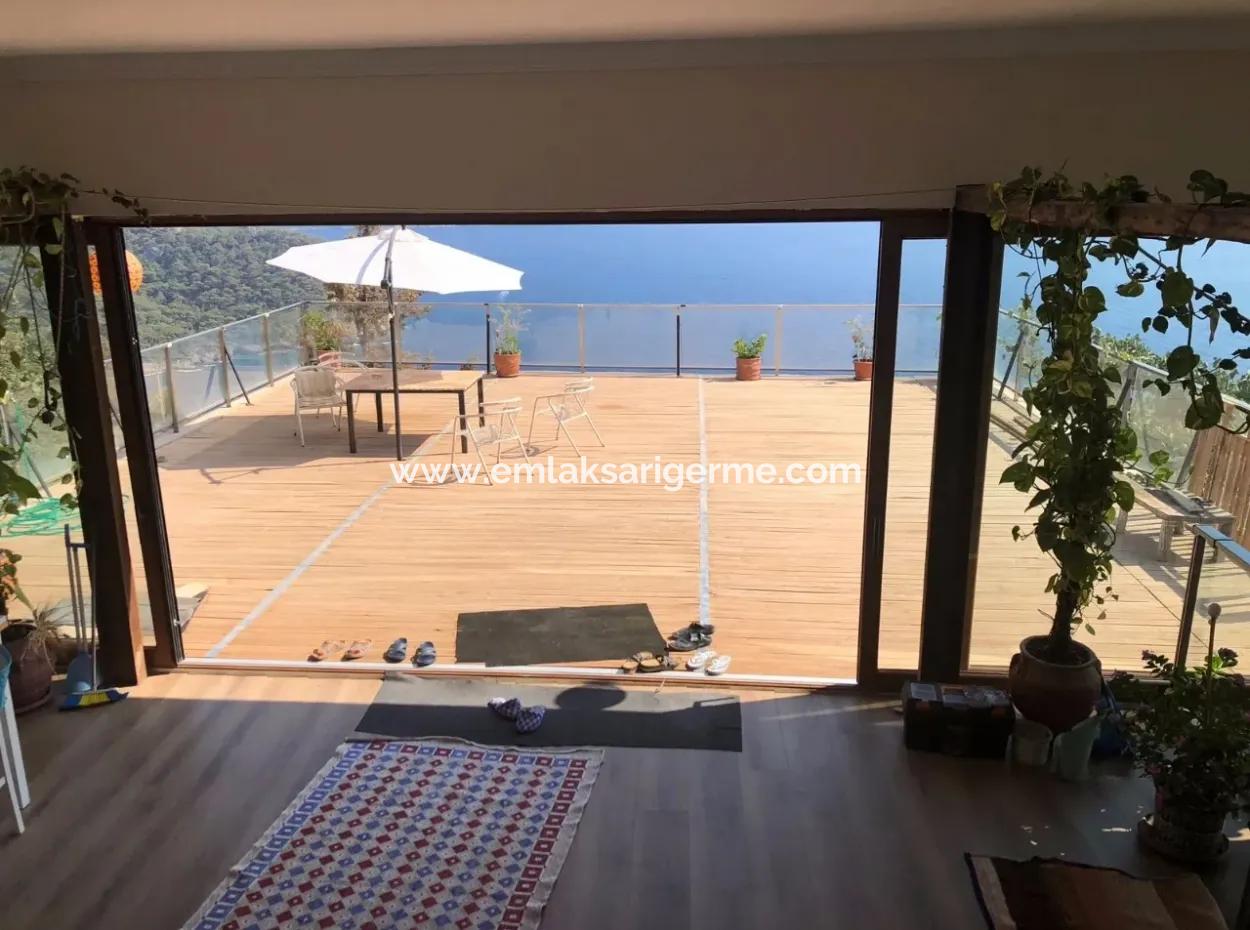 Faralya Satılık Villa Faralyan Full Deniz Manzaralı Satılık Satılık Villa