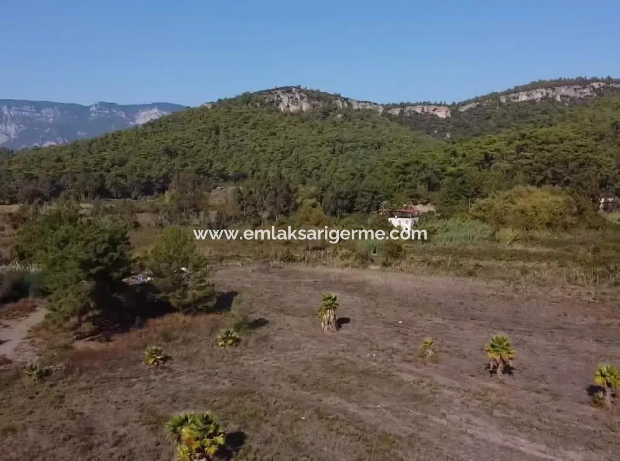 Çamlıda Satılık Arsa Arazi Marmaris Çamlıda Deniz Manzaralı 11720M2 Satılık Arsa
