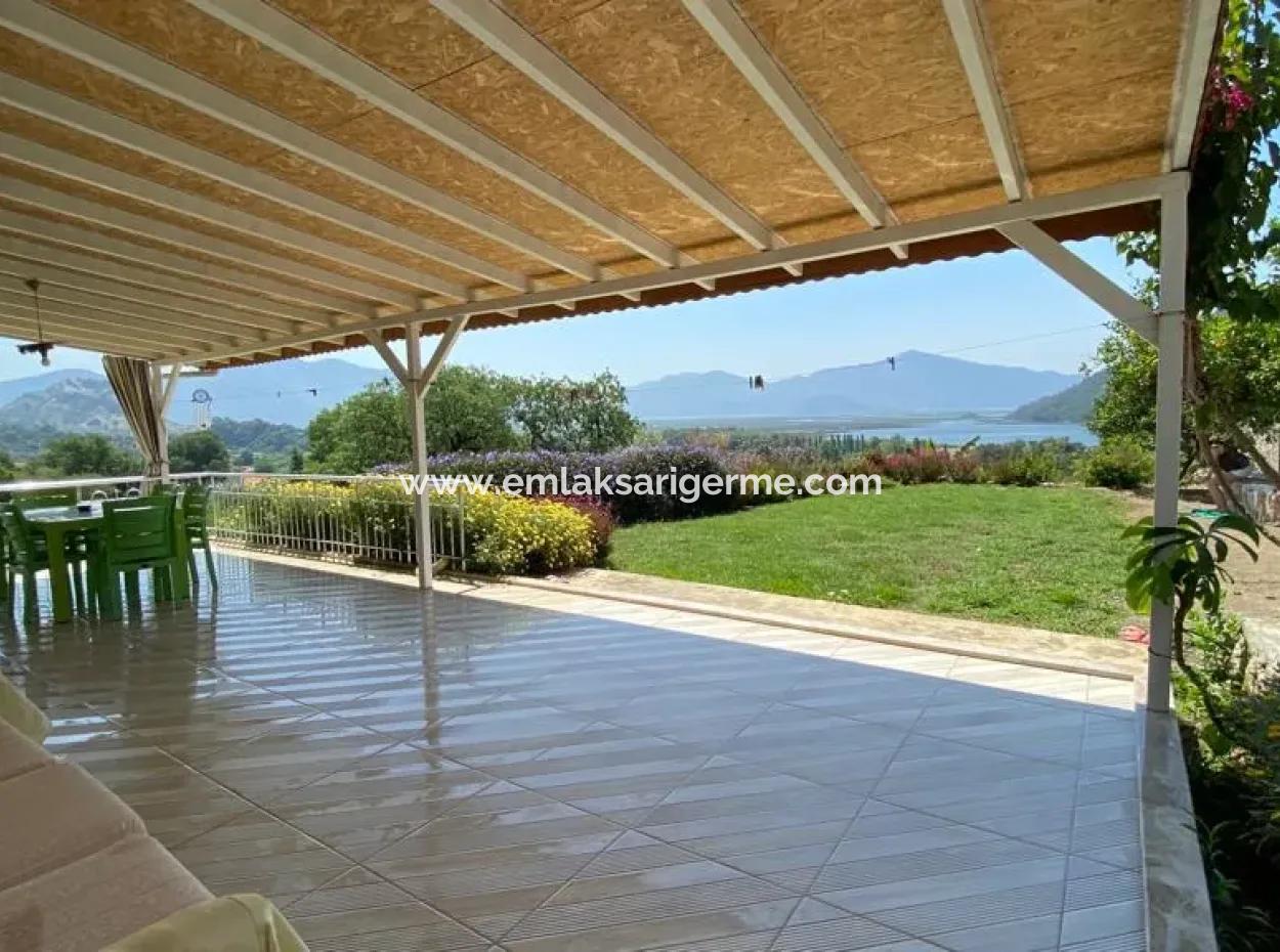 Çandır Deniz Manzaralı Satılık 4+2 Villa Ev