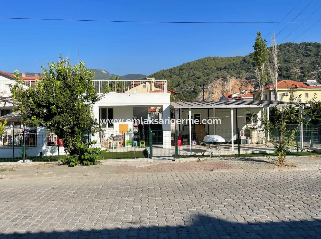 Dalyan Maraşda 677M2 Arsa İçinde Satılık Mustakil Villa Ev