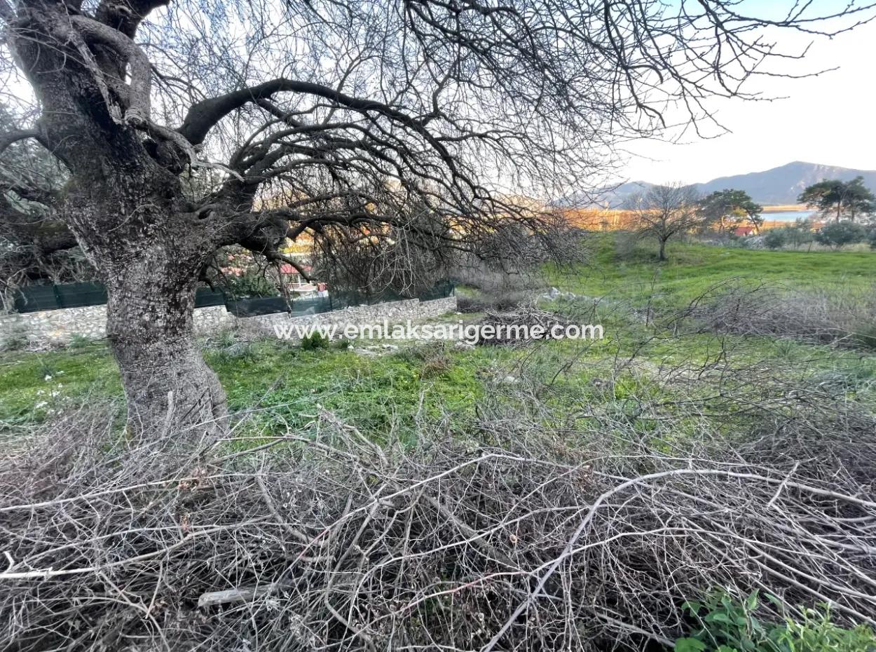 Çandır'sa Deniz Ve Göl Manzaralı 545M2 %15 İmarlı Satılık Arsa